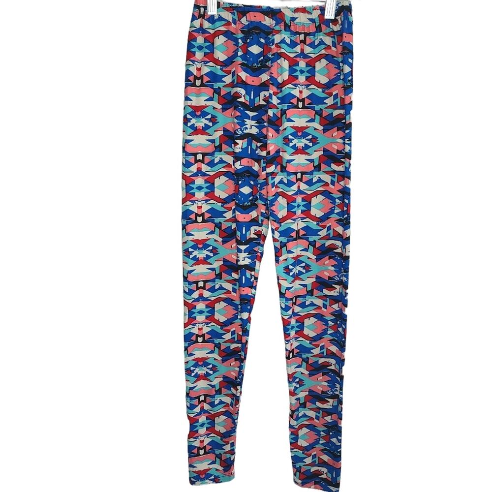 💙 (3 for $20) LuLaRoe Geometric Patterned Colorful Leggings One Size